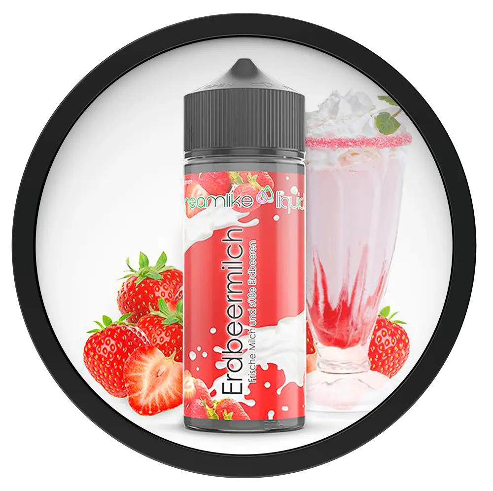 Dreamlike Liquids Milk Erdbeermilch Aroma 10ml