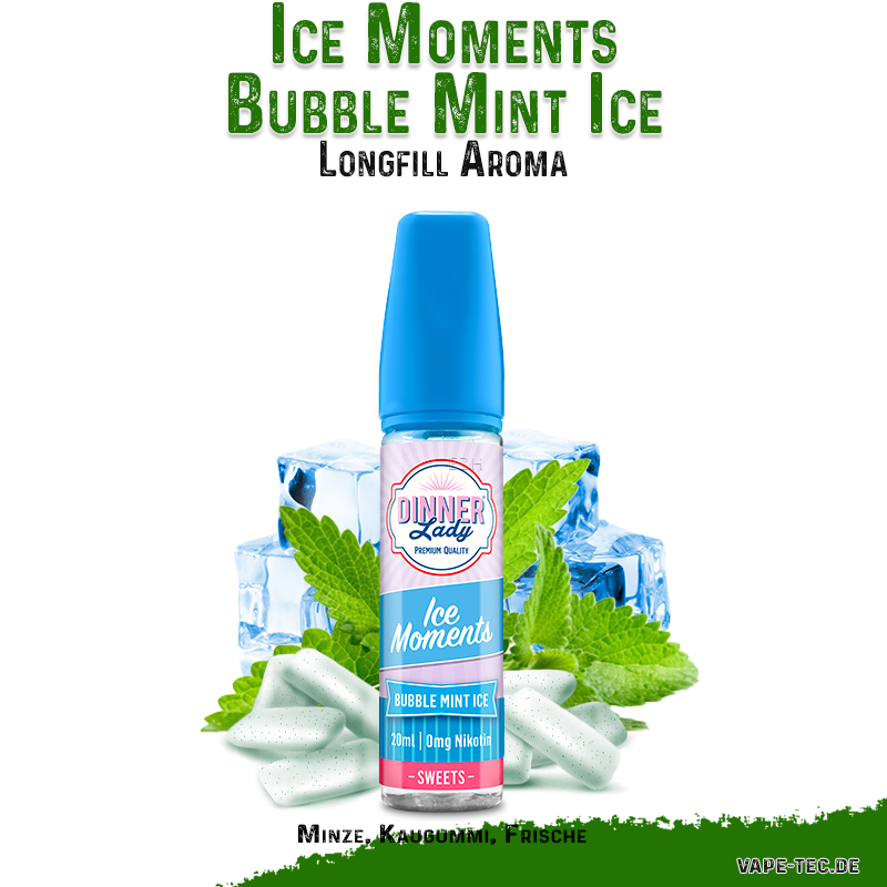 Dinner Lady Ice Moments Bubble Mint Ice Aroma 20ml