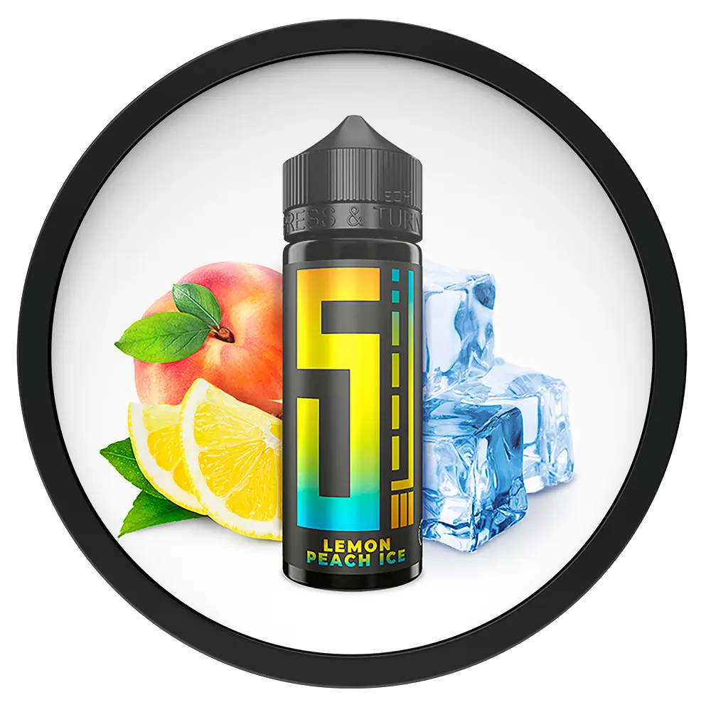 5 EL Lemon Peach Ice Aroma 10ml