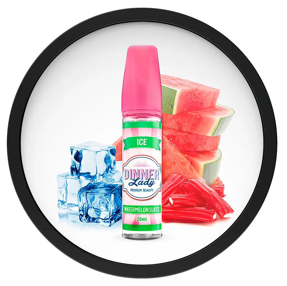 Dinner Lady Sweets Ice Watermelon Slices Aroma 20ml