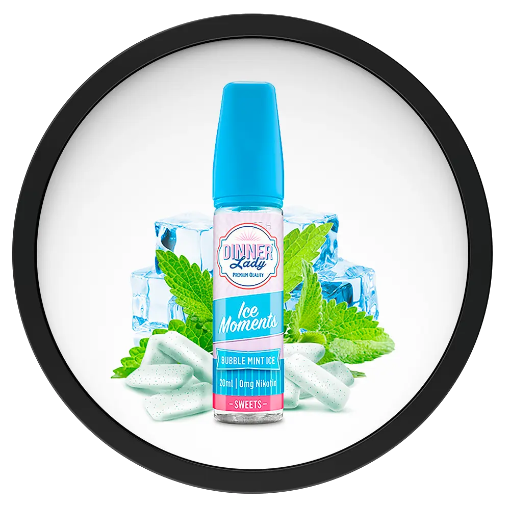 Dinner Lady Ice Moments Bubble Mint Ice Aroma 20ml