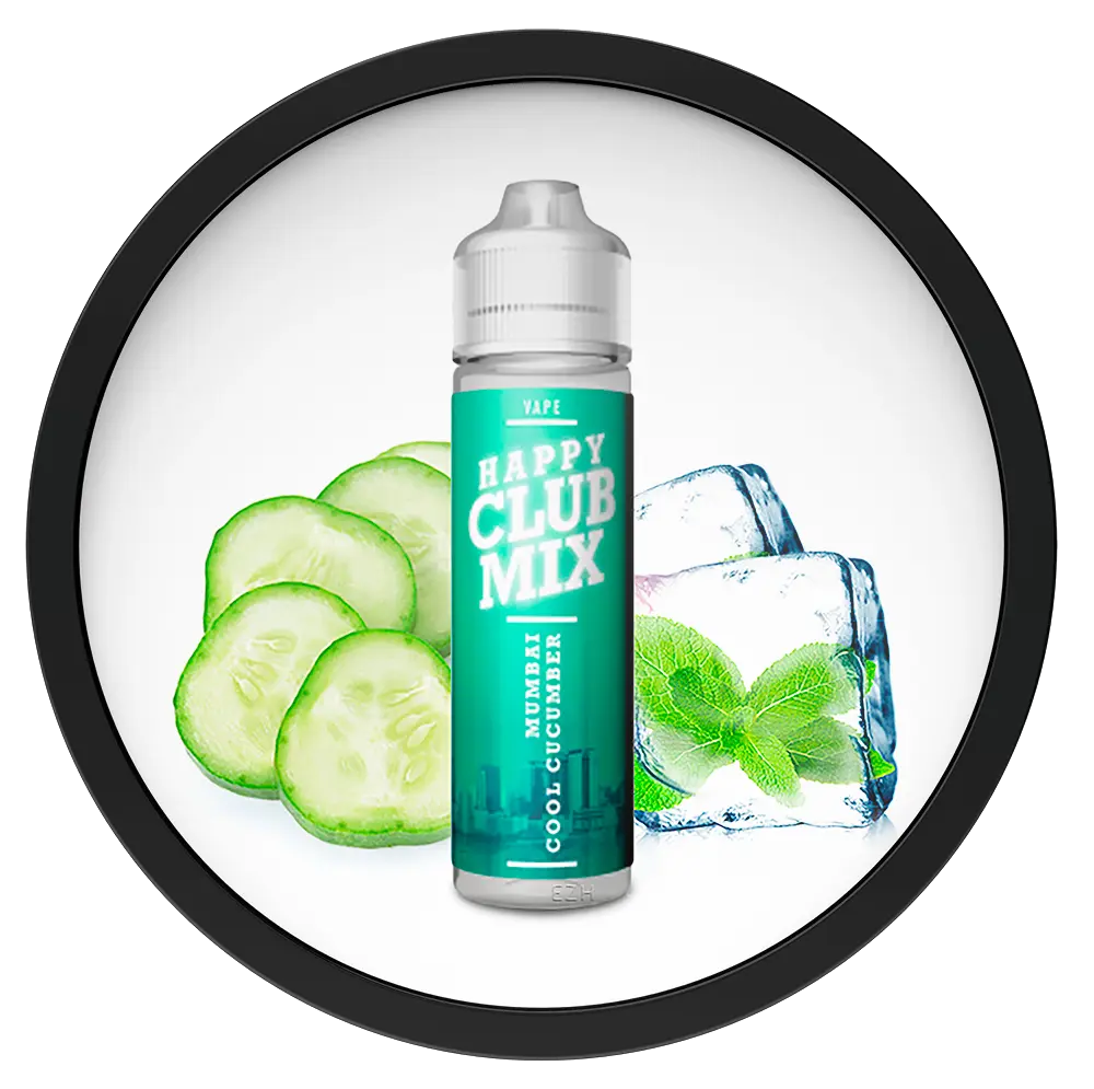 Happy Liquid Mumbai Cool Cucumber Aroma 10ml