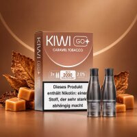 KIWI GO+ Pods Caramel Tobacco