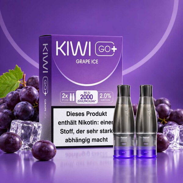 KIWI GO+ Pods Grape Ice