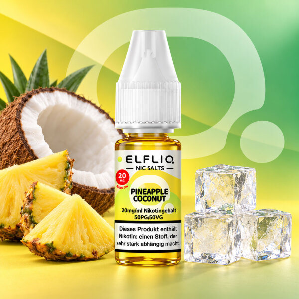 Elfbar Elfliq Pineapple Coconut NicSalt • 10mg