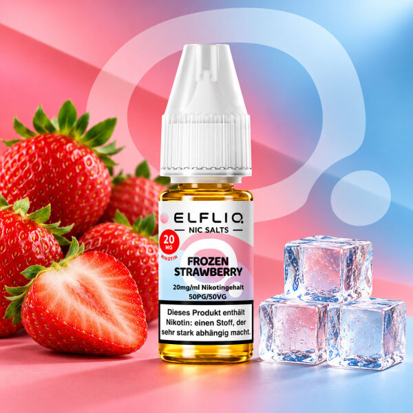 Elfbar Elfliq Frozen Strawberry NicSalt • 20mg