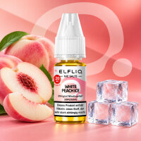 Elfbar Elfliq White Peach Ice NicSalt • 20mg