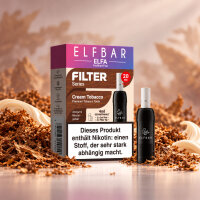 Elfbar Elfa Filter Series Pod Cream Tobacco • 20mg