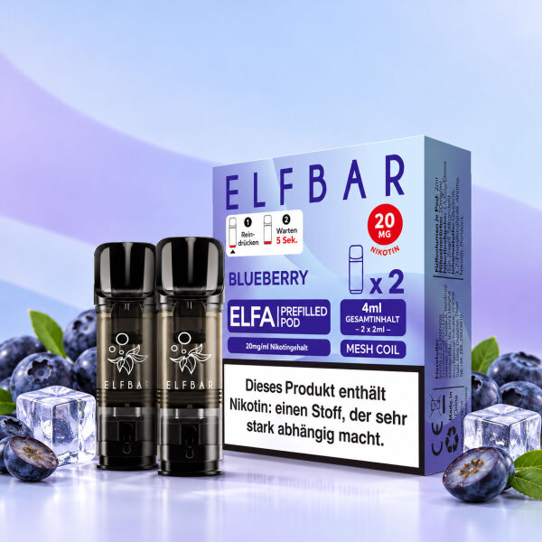 Elfbar Elfa Pods Blueberry • 20mg