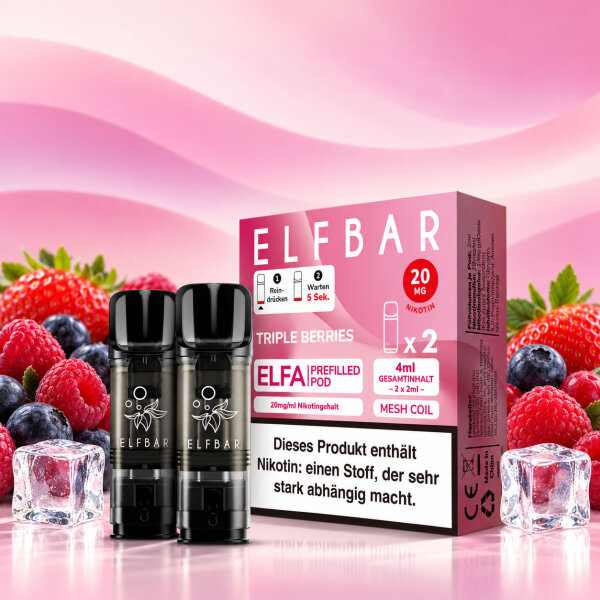 Elfbar Elfa Pods Triple Berries • 20mg