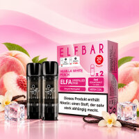 Elfbar Elfa Pods Vanilla White Peach • 20mg