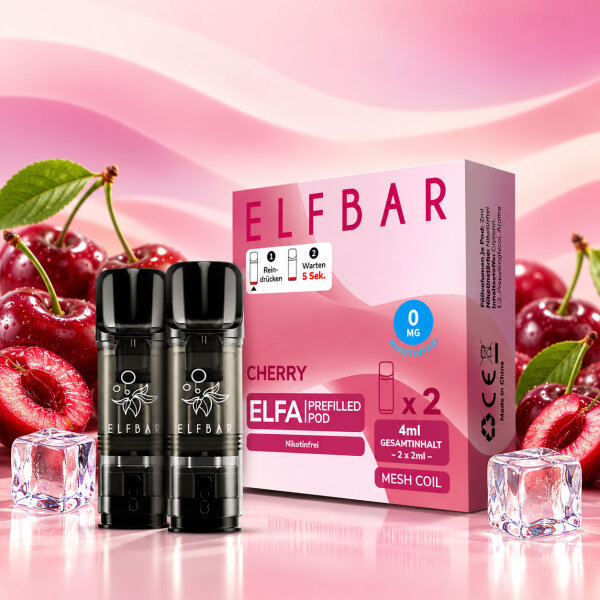 Elfbar Elfa Pods Cherry • 0mg