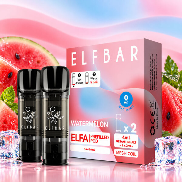 Elfbar Elfa Pods Watermelon • 0mg