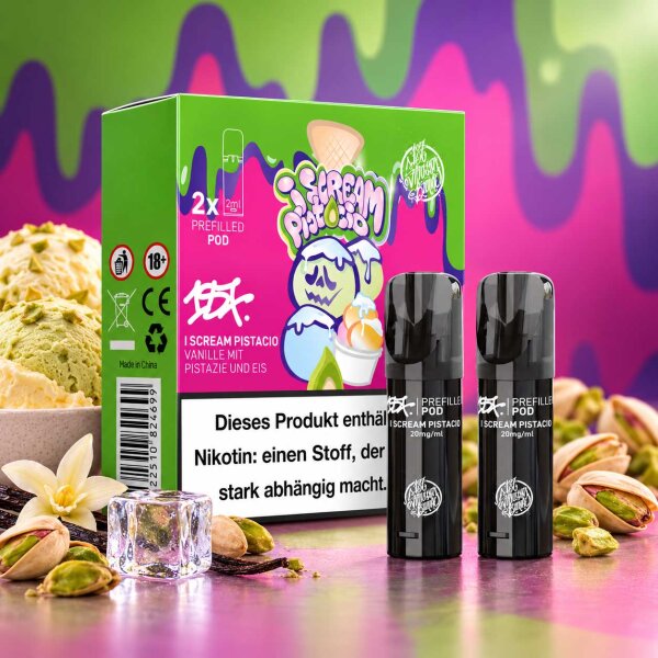 187 Strassenbande Pods I Scream Pistacio • 20mg