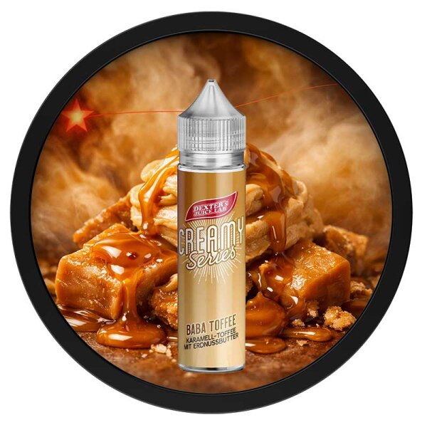 Dexters Juice Lab Creamy Series Baba Toffee - Longfill Aroma 10ml #1