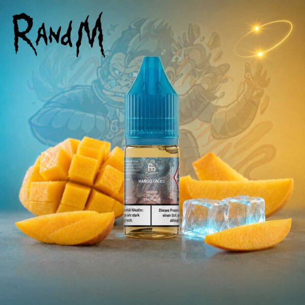 RandM Tornado Mango On Ice - Nikotinsalz Liquid 10ml