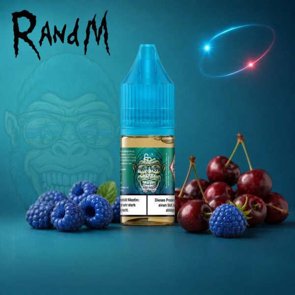 RandM Tornado Blue Razz Cherry - Nikotinsalz Liquid 10ml