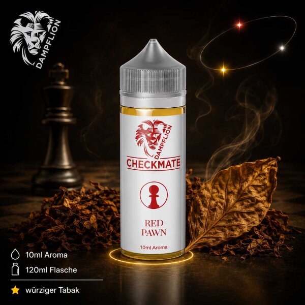 Dampflion Checkmate Red Pawn - Longfill Aroma 10ml
