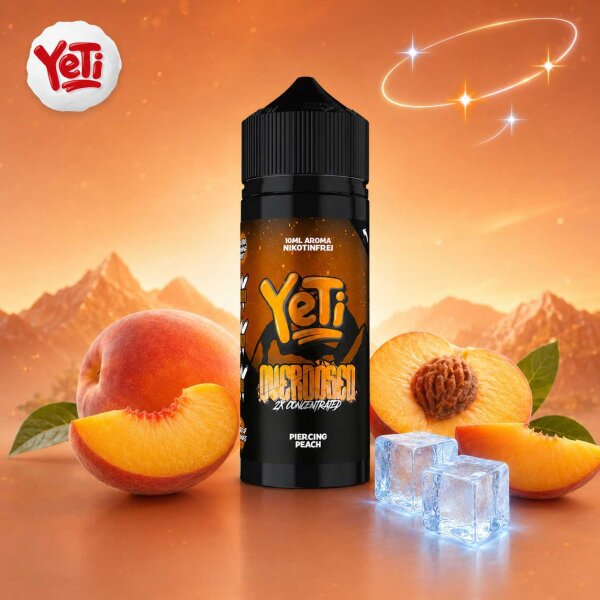 Yeti Overdosed Piercing Peach Aroma