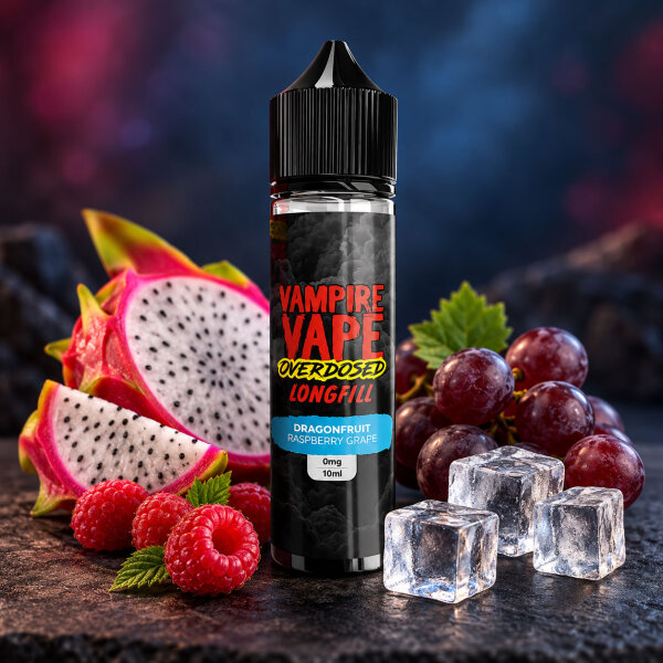 Vampire Vape Overdosed Dragonfruit Raspberry Grape Aroma