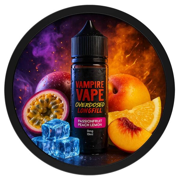Vampire Vape Overdosed Passionfruit Peach Lemon - Longfill Aroma 10ml