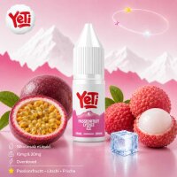Yeti Summit Passionfruit Lychee Ice Nikotinsalz Liquid 10 ml