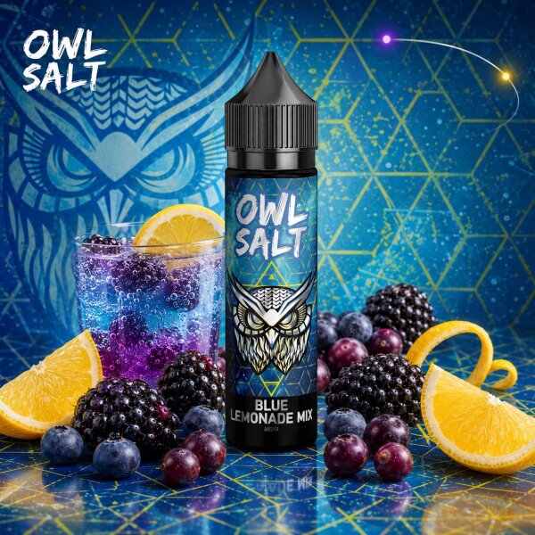 OWL Salt Blue Lemonade Mix - Longfill Aroma 10ml