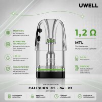 Uwell Caliburn GPP Alpha Pod Tank Verdampfer 1,2 Ohm