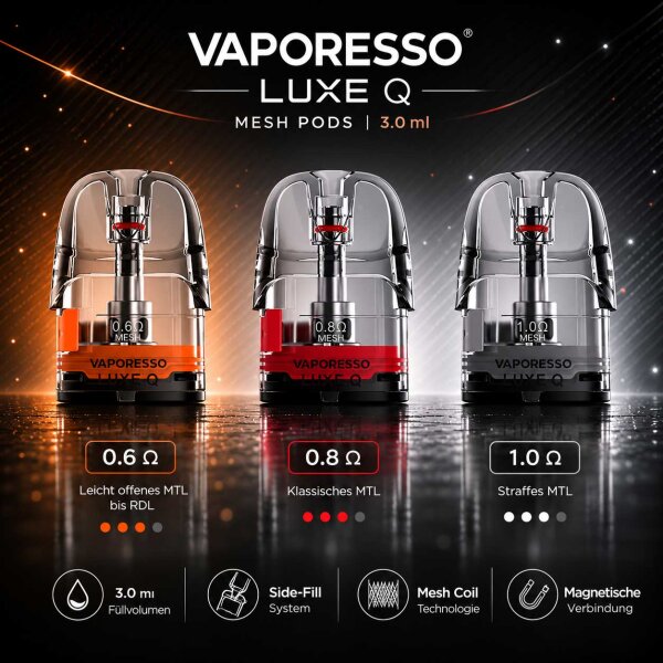 Vaporesso Luxe Q Meshed Pod Tank Verdampfer