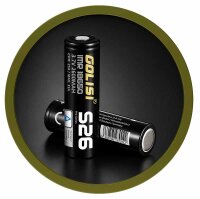 Golisi S26 18650 35A 2600mAh Akku