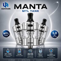 Advken Manta MTL Tank Verdampfer
