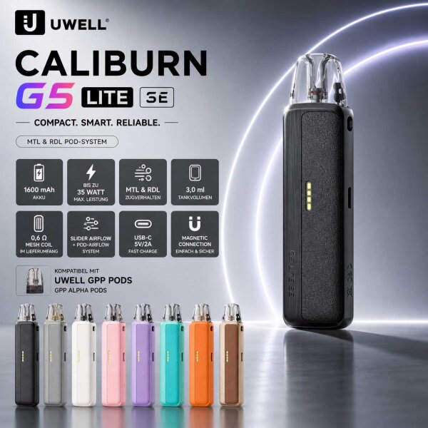 Uwell Caliburn G5 Lite SE Pod Kit