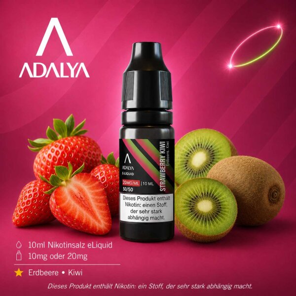Adalya Strawberry Kiwi- Nikotinsalz Liquid 10ml