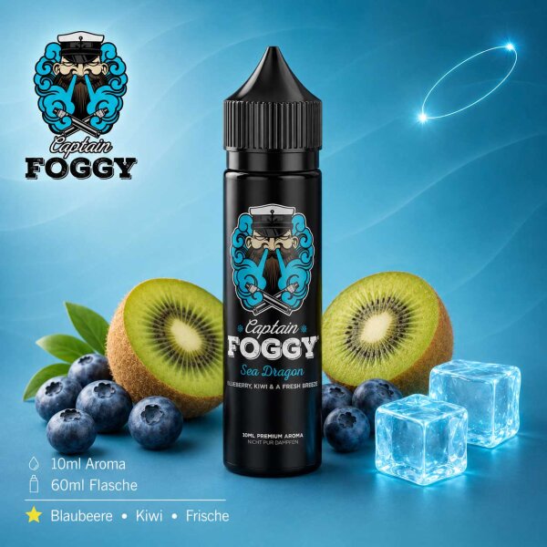 Captain Foggy Sea Dragon - Longfill Aroma 10ml