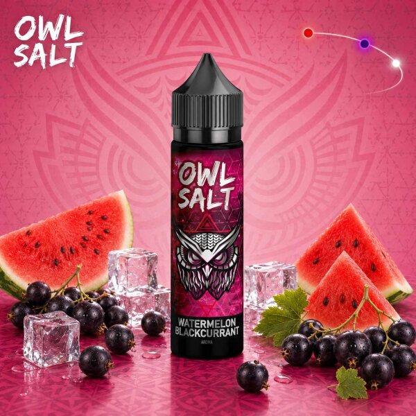 OWL Salt Watermelon Blackcurrant - Longfill Aroma 10ml
