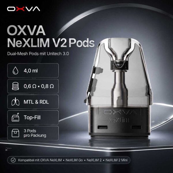 OXVA NeXlim V2 Pod Tank Verdampfer 0,6 Ohm