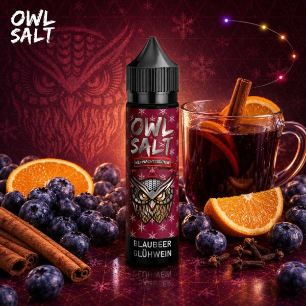 OWL Salt Blaubeer Glühwein Aroma