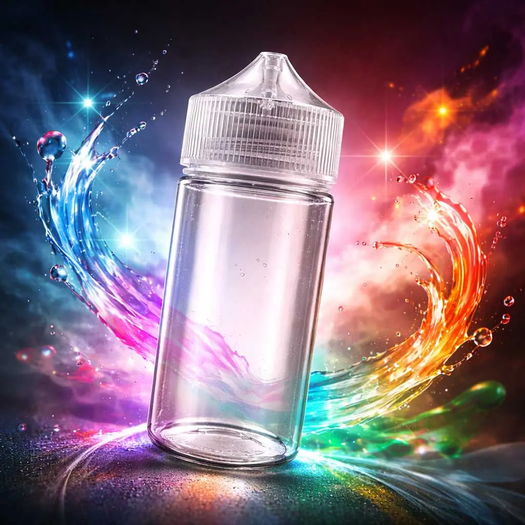 Chubby Gorilla 100 ml Unicorn Leerflasche - transparent