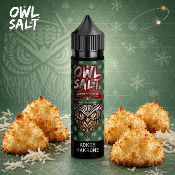 OWL Salt Kokosmakrone - Longfill Aroma 10ml
