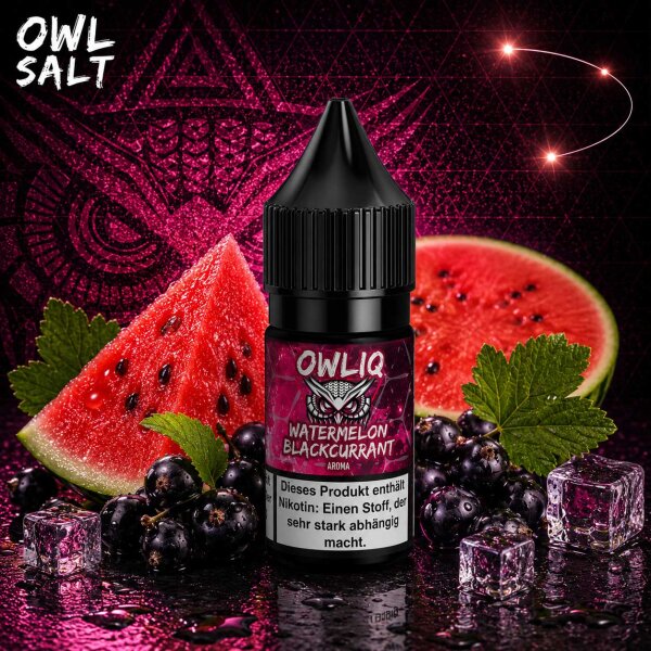 OWLIQ Watermelon Blackcurrant - Nikotinsalz eLiquid 10ml