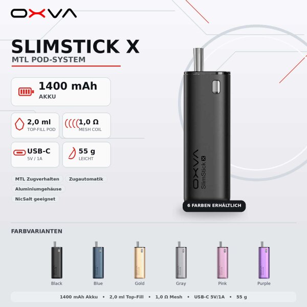 OXVA Slimstick X Pod Kit