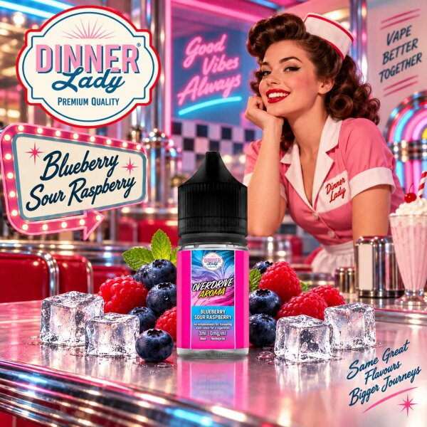 Dinner Lady Overdrive Blueberry Sour Raspberry Aroma