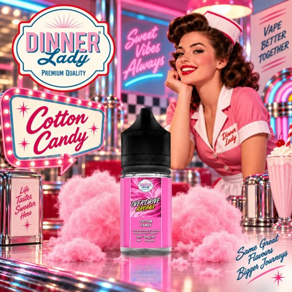 Dinner Lady Overdrive Cotton Candy Aroma