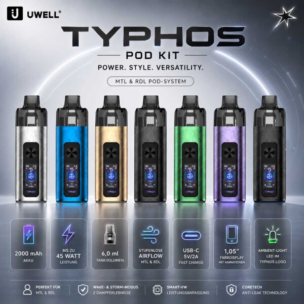 Uwell Typhos Pod Kit