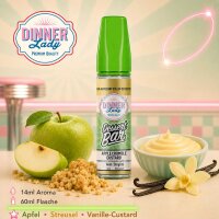Dinner Lady Apple Crumble Custard - Longfill Aroma 14 ml