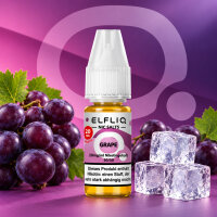 Elfbar Elfliq Grape NicSalt • 20mg