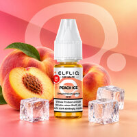 Elfbar Elfliq Peach Ice NicSalt • 10mg