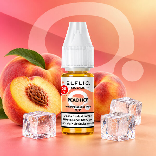 Elfbar Elfliq Peach Ice NicSalt • 20mg
