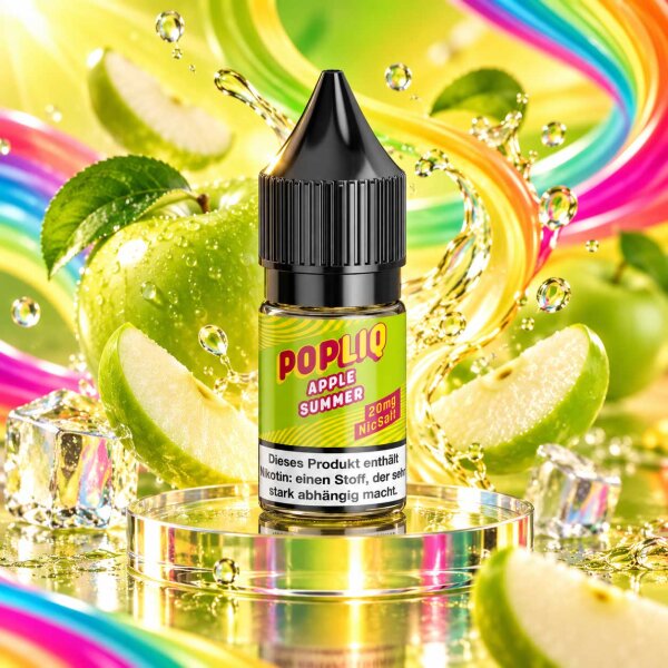 PopLiq Apple Summer NicSalt 10ml