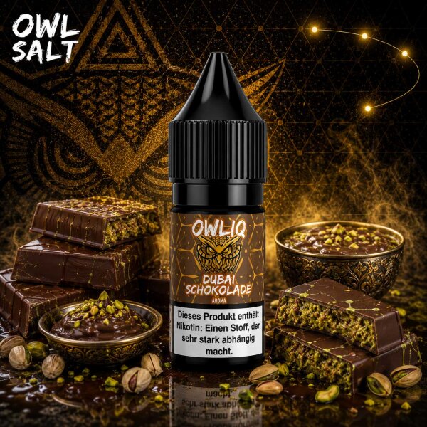 OWLIQ Dubai Schokolade - Nikotinsalz eLiquid 10ml